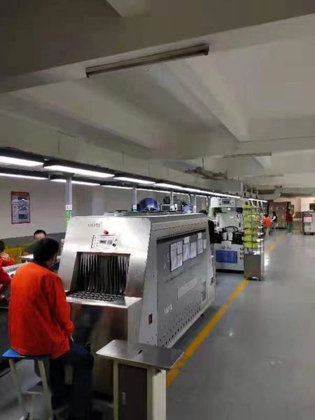 Dongguan Fangxin Gift Manufacturing Co., Ltd. linha de produção da fábrica